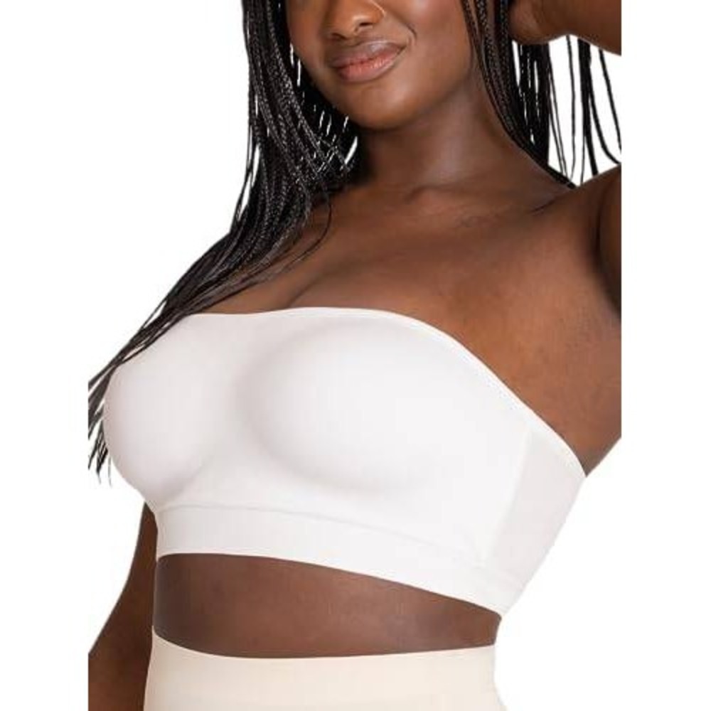 Shapermint Truekind Convertible Strapless Bandeau Bra Beige XL New With Tags